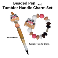 My Kids Have Paws Beaded Pen & Handle Charm Set From Blue Cat Tees On Shopify