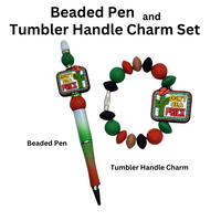 Don't Be A Prick Beaded Pen And Handle Charm Set From Blue Cat Tees On Shopify