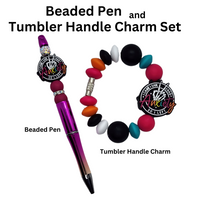 Anxiety Beaded Pen And Handle Charm Set From Blue Cat Tees On Shopify