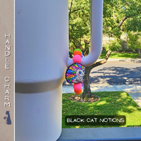 Hedgehog Lisa Frank Handle Charm