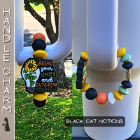 POSITIVITY HANDLE CHARM FROM BLUE CAT TEES ON  SHOPIFY