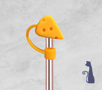 cheese STRAW TOPPER  FROM BLUE CAT TEES ON  SHOPIFY