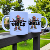 Runs of Positive Vibes Coffee Mug
