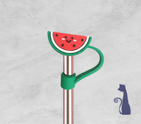 WATERMELON STRAW TOPPER  FROM BLUE CAT TEES ON  SHOPIFY