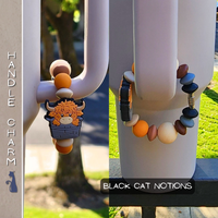 HIGHLAND COW HANDLE CHARM FROM BLUE CAT TEES ON  SHOPIFY