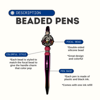 Horror Friend G Beaded Pen and Handle Charm Set