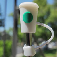 Coffee Cup Straw Topper
