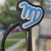 Virgo Zodiac Straw Topper