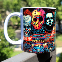 Horror Friends Halloween Coffee Mug