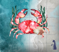 Crab Beach 20 oz Skinny Tumbler Sassy