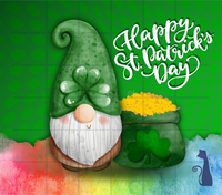 Gnome St. Patrick's Day 20 oz Skinny Tumbler Oopies
