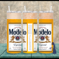 Beer Modelo 20 oz Skinny Tumbler Sassy