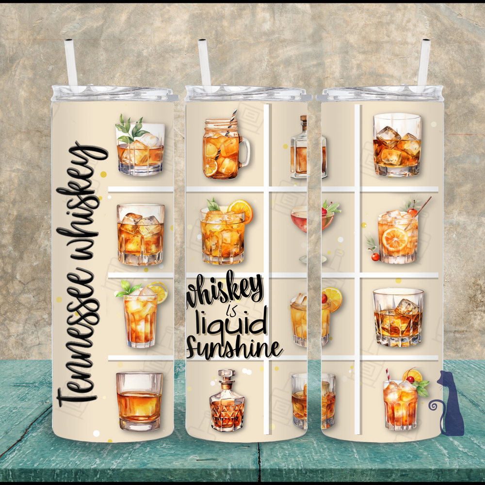 Whiskey Square 20oz Tumbler