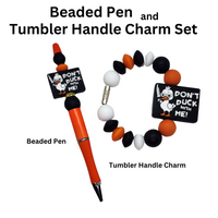 
              Don't Duck With Me Beaded Pen and Handle Charm Set
            