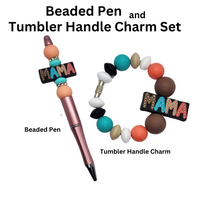 
              Mama Beaded Pen and Handle Charm Set
            