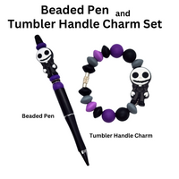 
              Nightmare Jack Beaded Pen and Handle Charm Set
            