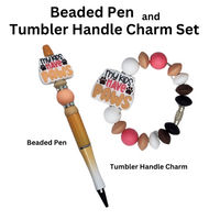 
              My Kids Have Paws Mama Beaded Pen and Handle Charm Set
            