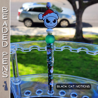 
              Jack Skellington Santa Claus Christmas Beaded Pen
            