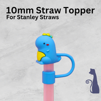 
              DINOSAUR STRAW TOPPER  FROM BLUE CAT TEES ON  SHOPIFY
            