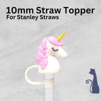 
              UNICORN STRAW TOPPER  FROM BLUE CAT TEES ON  SHOPIFY
            