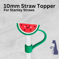 
              WATERMELON  STRAW TOPPER  FROM BLUE CAT TEES ON  SHOPIFY
            