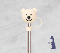 
              Bear Tan STRAW TOPPER  FROM BLUE CAT TEES ON  SHOPIFY
            