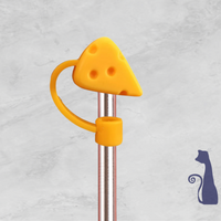 cheese STRAW TOPPER  FROM BLUE CAT TEES ON  SHOPIFY 