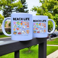 
              Beach Life Coffee Mug
            