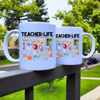 
              Teacher Life Coffee Mug
            