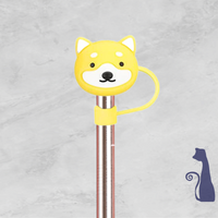 DOG STRAW TOPPER  FROM BLUE CAT TEES ON  SHOPIFY