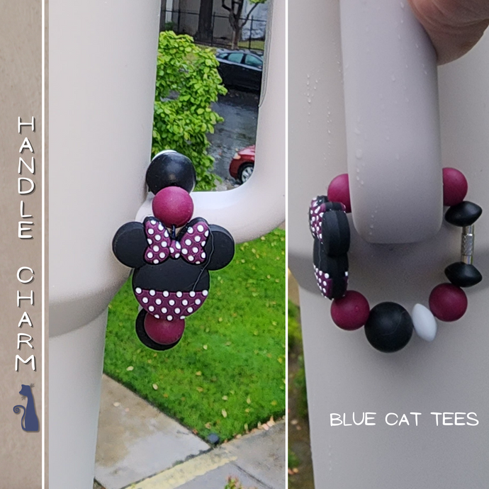 MINNIE EARS Handle Charm From Blue Cat Tees On Shopify