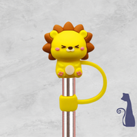 LION STRAW TOPPER  FROM BLUE CAT TEES ON  SHOPIFY