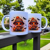 
              freddy Fall Horror Friends Halloween Coffee Mug
            