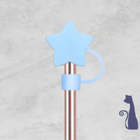 Blue Star STRAW TOPPER  FROM BLUE CAT TEES ON  SHOPIFY