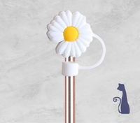 
              Daisy  Straw Topper From Blue Cat Tees On Shopify
            