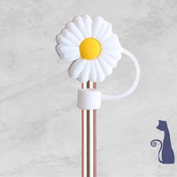 Daisy  Straw Topper From Blue Cat Tees On Shopify