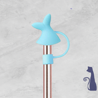 Whale Tail Straw Topper From Blue Cat Tees On Etsy & Shopify