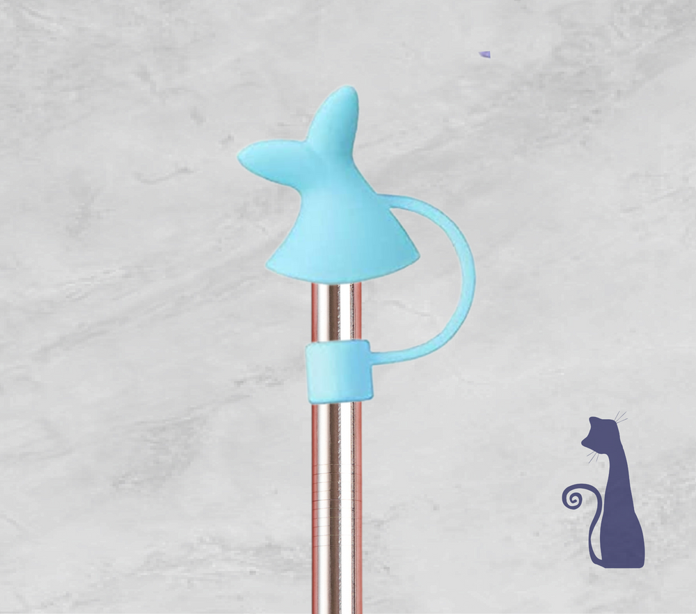 Whale Tail Straw Topper From Blue Cat Tees On Etsy & Shopify