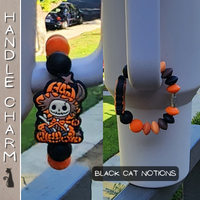 
              PUMPKIN SCARECROW HANDLE CHARM FROM BLUE CAT TEES ON  SHOPIFY
            