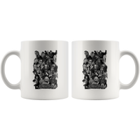 
              Horror Legends Halloween Coffee Mug
            