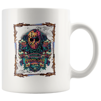 
              Jason Voorhees Friday The 13th Halloween Coffee Mug
            