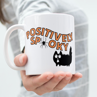 
              Halloween Spooky Cat Coffee Mug Halloween
            