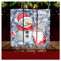 
              Christmas Snowman Gnome 20oz Tumbler
            