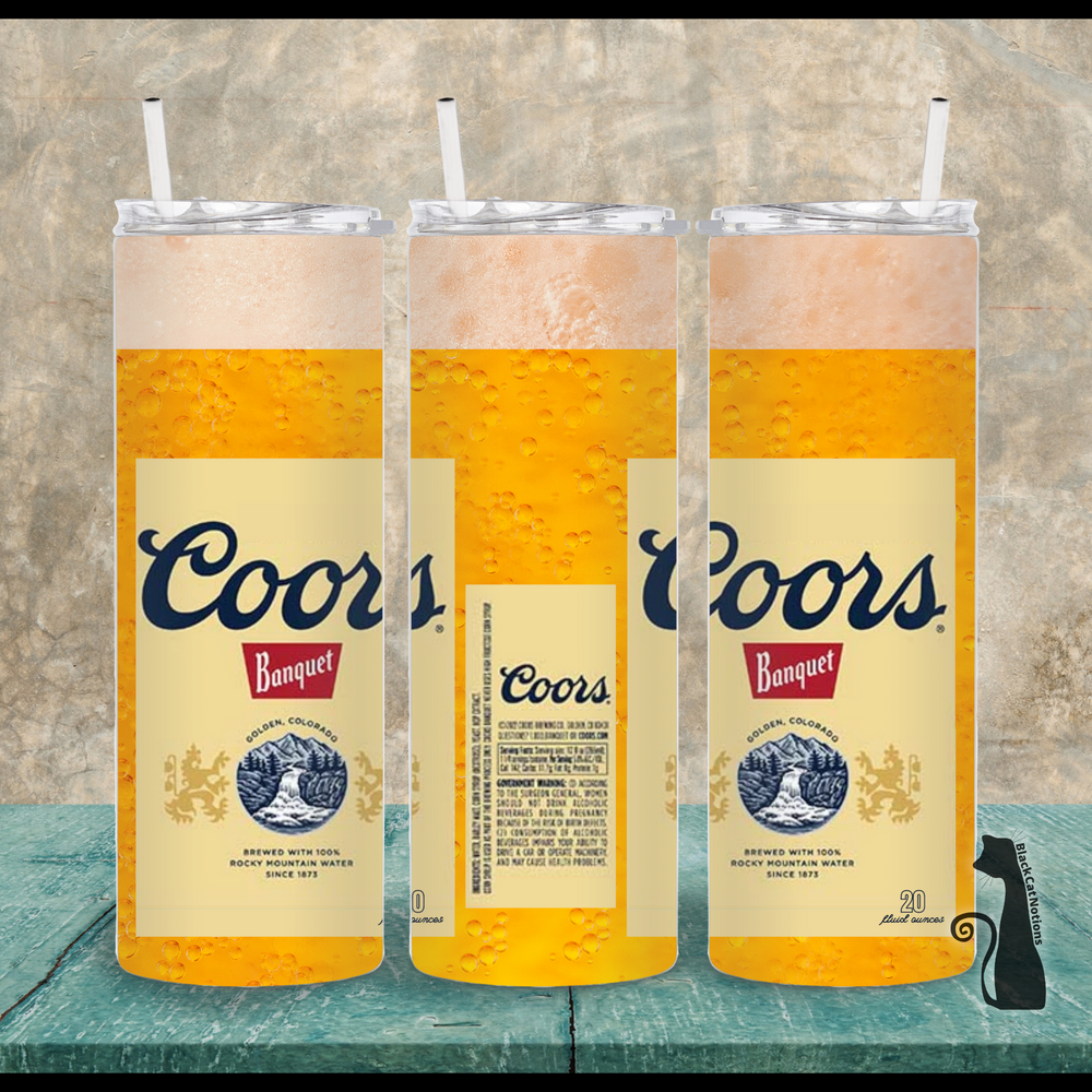 Coors 20 oz Skinny Tumbler