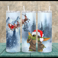 
              Baby Yoda, The Child, 20oz Tumbler Star Wars Christmas
            