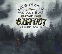 
              Some People Were Born With Bigfoot In Their Souls 20 oz Skinny Tumbler
            