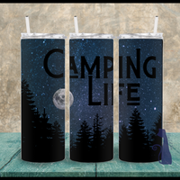 
              Camping Life 20 oz Skinny Tumbler Sassy
            