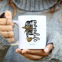 
              Mom Life Cheetah Coffee Mug
            