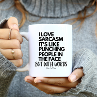 
              I Love Sarcasm Funny Coffee Mug
            