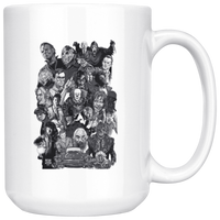 
              Horror Legends Halloween Coffee Mug
            